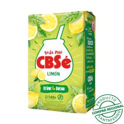Yerba mate sabor limón Cbse 500 Gr
