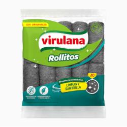 Rollito acero - bolsa Virulana 10 U