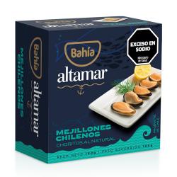 Choritos al natural - lata Bahía 190 Gr