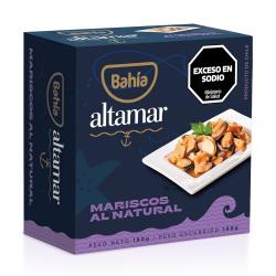 Mariscos al natual - lata Bahía 190 Gr