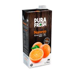 Jugo naranja con pulpa - tetra Pura Fresh 1 Lt