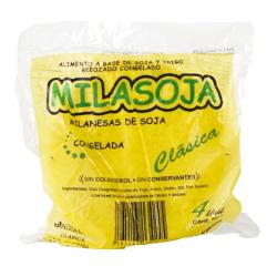 Milanesa de soja clásica x 4 u Milasoja 250 Gr