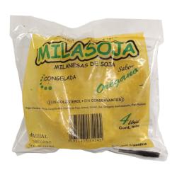 Milanesa de soja con orégano x 4unidades Milasoja 250 Gr