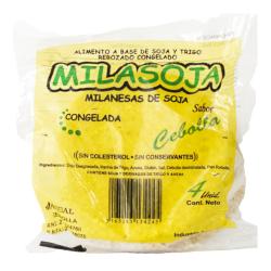 Milanesa de soja con cebolla x 4 u Milasoja 250 Gr
