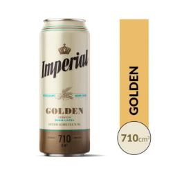Cerveza rubia golden - lata Imperial 710 Cm3