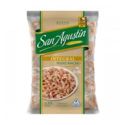 Fideos nido ancho integral San Agustín 500 Gr