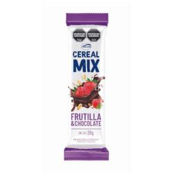 Barra cereal mix frutilla y chocolate Cereal Mix 26 Gr