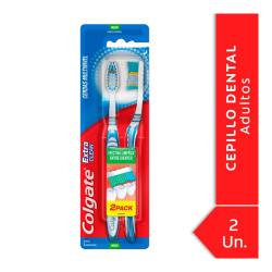 Cepillo dental extra clean 2x1 Colgate 2 U