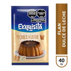 Flan dulce de leche Exquisita 40 Gr