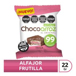 Alfajor arroz frutilla Chocoarroz 22 Gr