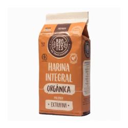Harina integral orgánica molienda extra fina Brotes 1 Kg