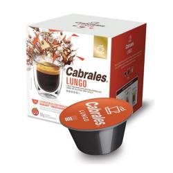 Café lungo cápsulas dolce gusto Cabrales 84 Gr