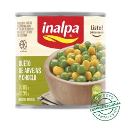 Dueto arveja y choclo Inalpa 300 Gr
