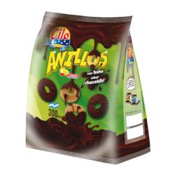 Galletita anillos limón bañadas Cilo 300 Gr
