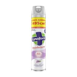 Desinfectante ambiente aerosol lavanda Lysoform 495 Ml