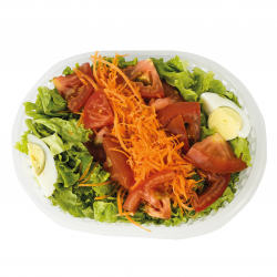 Ensalada lechuga tomate y zanahoria  1 Kg