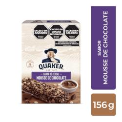Barra cereal mousse chocolate Quaker 156 Gr