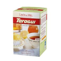 Te limón/miel/jengibre ensobrado  saquito Taragüi 20 U