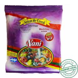 Cereal sin tacc aritos frutales Nani 130 Gr