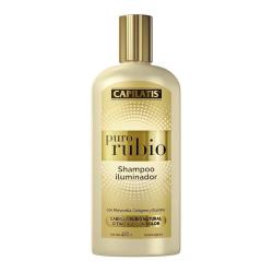 Shampoo iluminador puro rubio Capilatis 420 Ml