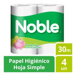 Papel higiènico 4x30 Noble 4 U