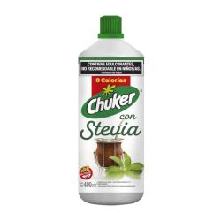Endulzante stevia líquido - botella Chuker 400 Cm3