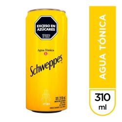 Gaseosa tónica - lata Schweppes 310 Ml