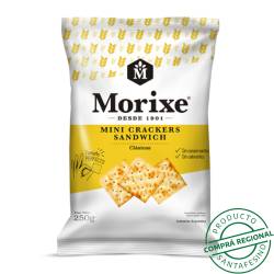 Galletitas mini crackers Morixe 250 Gr