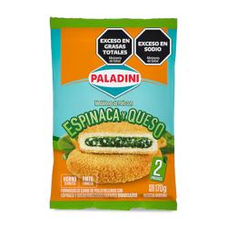 Medallones de pollo espinaca y queso Paladini 170 Gr