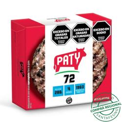 Hamburguesas x 4 und Paty 288 Gr