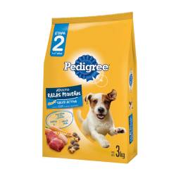 Alimento perro adulto razas pequeñas Pedigree 3 Kg