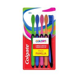 Cepillo dental colors medio Colgate 5 U