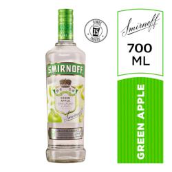 Vodka sabor green apple Smirnoff 700 Ml