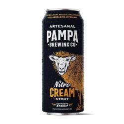 Cerveza cream stout - lata Pampa 473 Cm3