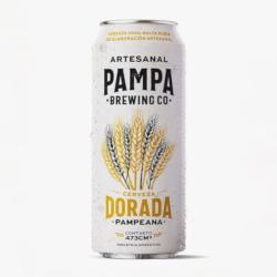 Cerveza dorada pampeana - lata Pampa 473 Cm3