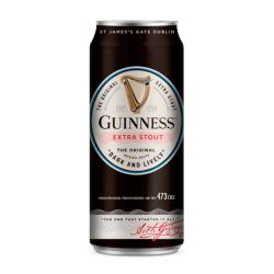 Cerveza extra stout - lata Guinness 473 Cm3