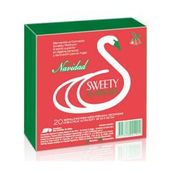 Servilletas mesa verdes Sweety 20 U