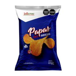 Papa frita corte americano sin tacc Julicroc 80 Gr