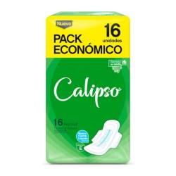 Toallas femenina con alas normal Calipso 16 U