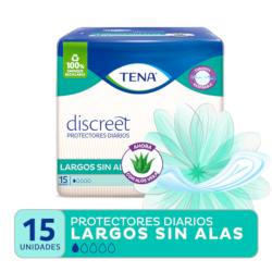 Protectores diarios largos Tena 15 U
