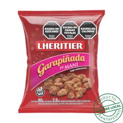 Garrapiñadas de maní - bolsa Lheritier 80 Gr