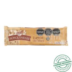 Turrón de maní El Rosquinense 80 Gr