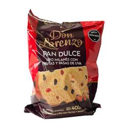 Pan dulce con frutas Don Lorenzo 400 Gr