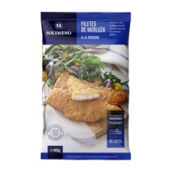 Filet de merluza a la romana Solimeno 400 Gr