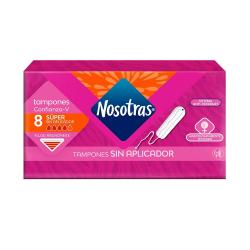 Tampones super Nosotras 8 U