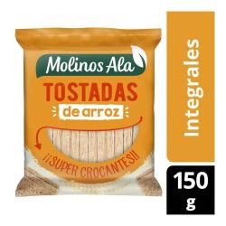 Tostadas de arroz integrales Molinos Ala 150 Gr