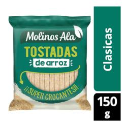 Tostadas de arroz clásicas Molinos Ala 150 Gr