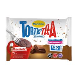 Bizcochuelo chocolate en taza sin tacc Marloms 70 Gr