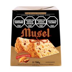 Pan dulce con almendras - estuche Musel 700 Gr