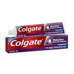 Crema dental máxima protección anticaries neutrazúcar Colgate 70 Gr